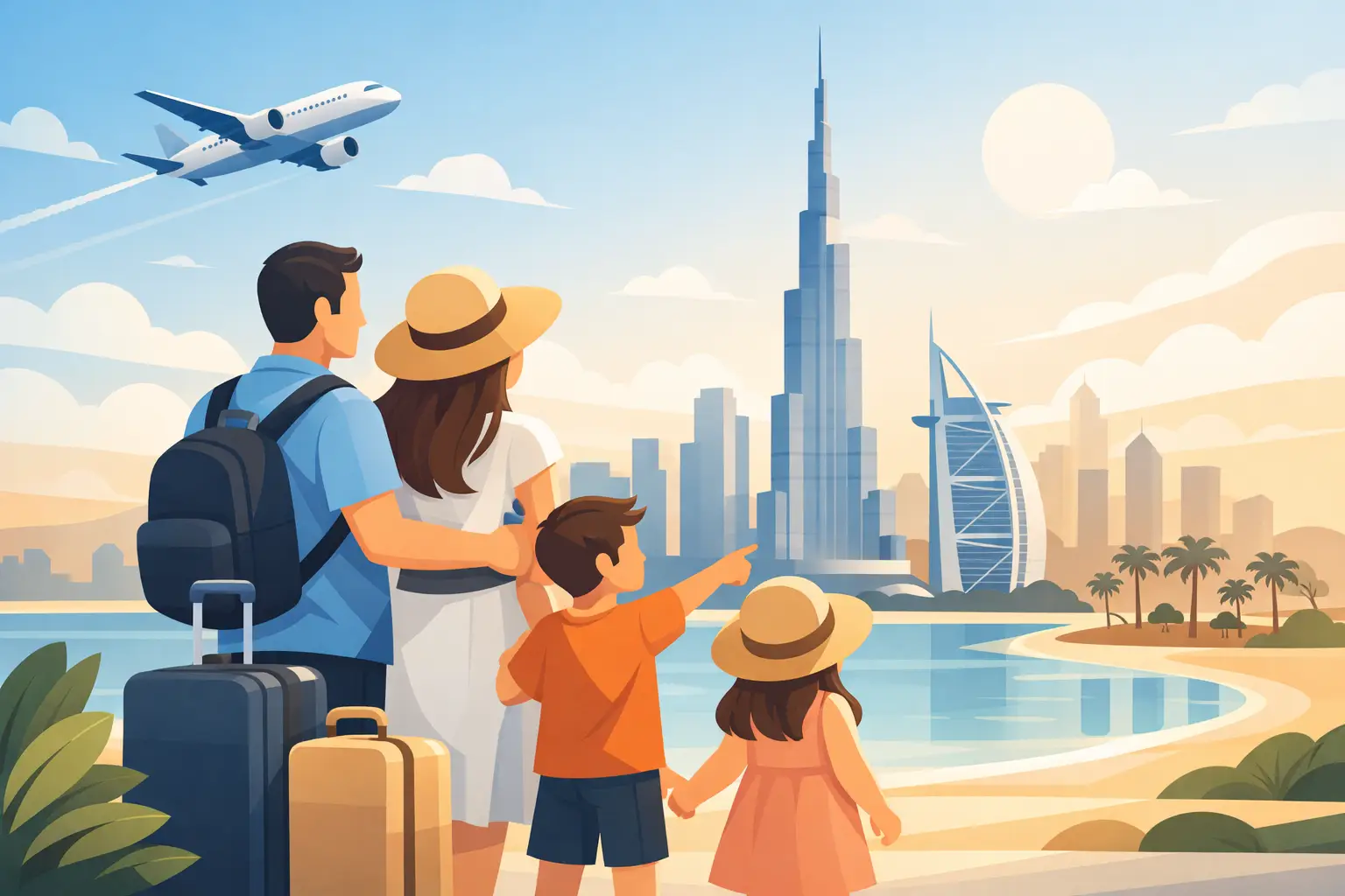 Auswandern nach Dubai mit Familie