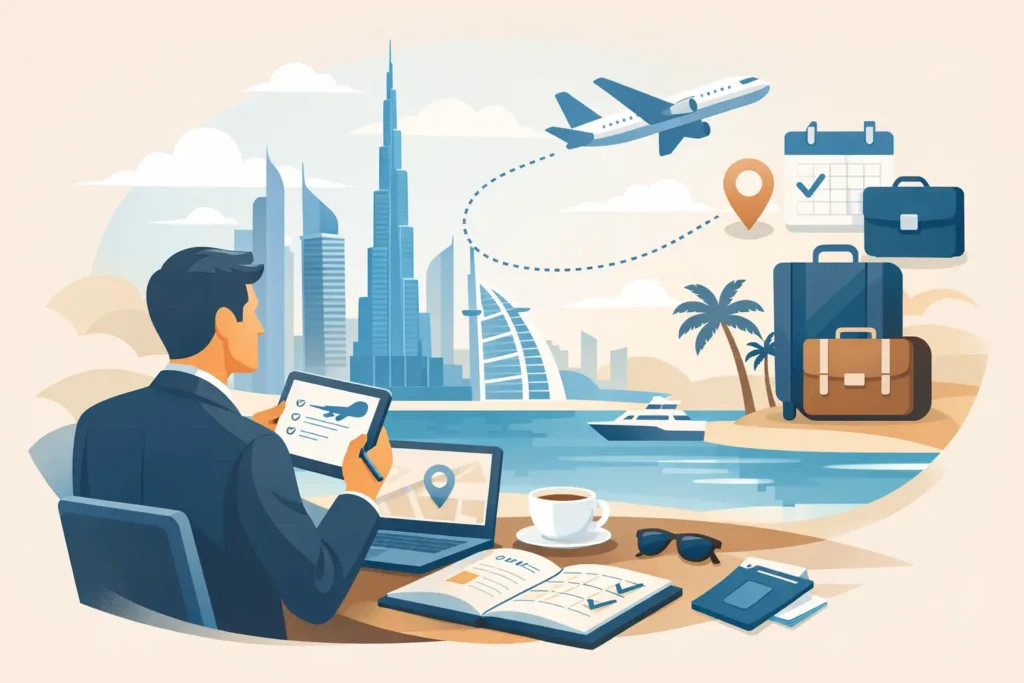 Dubai-Aufenthalt für Unternehmer richtig planen