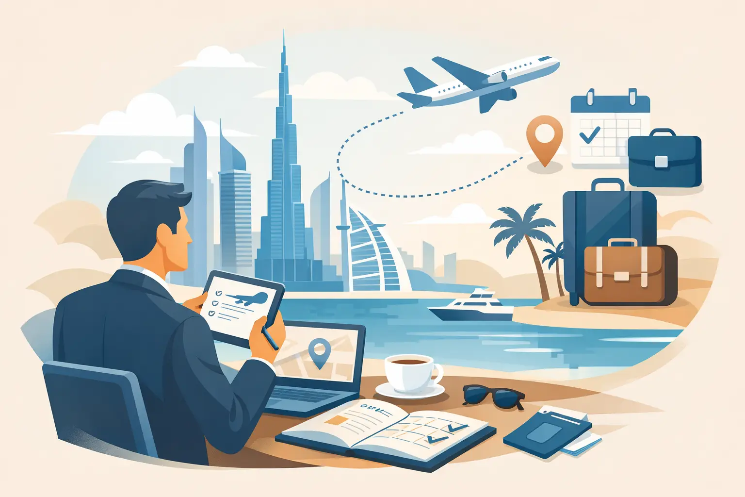 Dubai-Aufenthalt für Unternehmer richtig planen