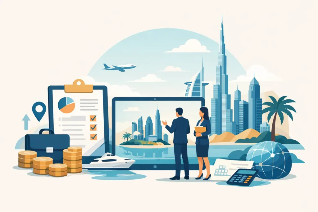 Dubai Firmensitz für Holding richtig planen