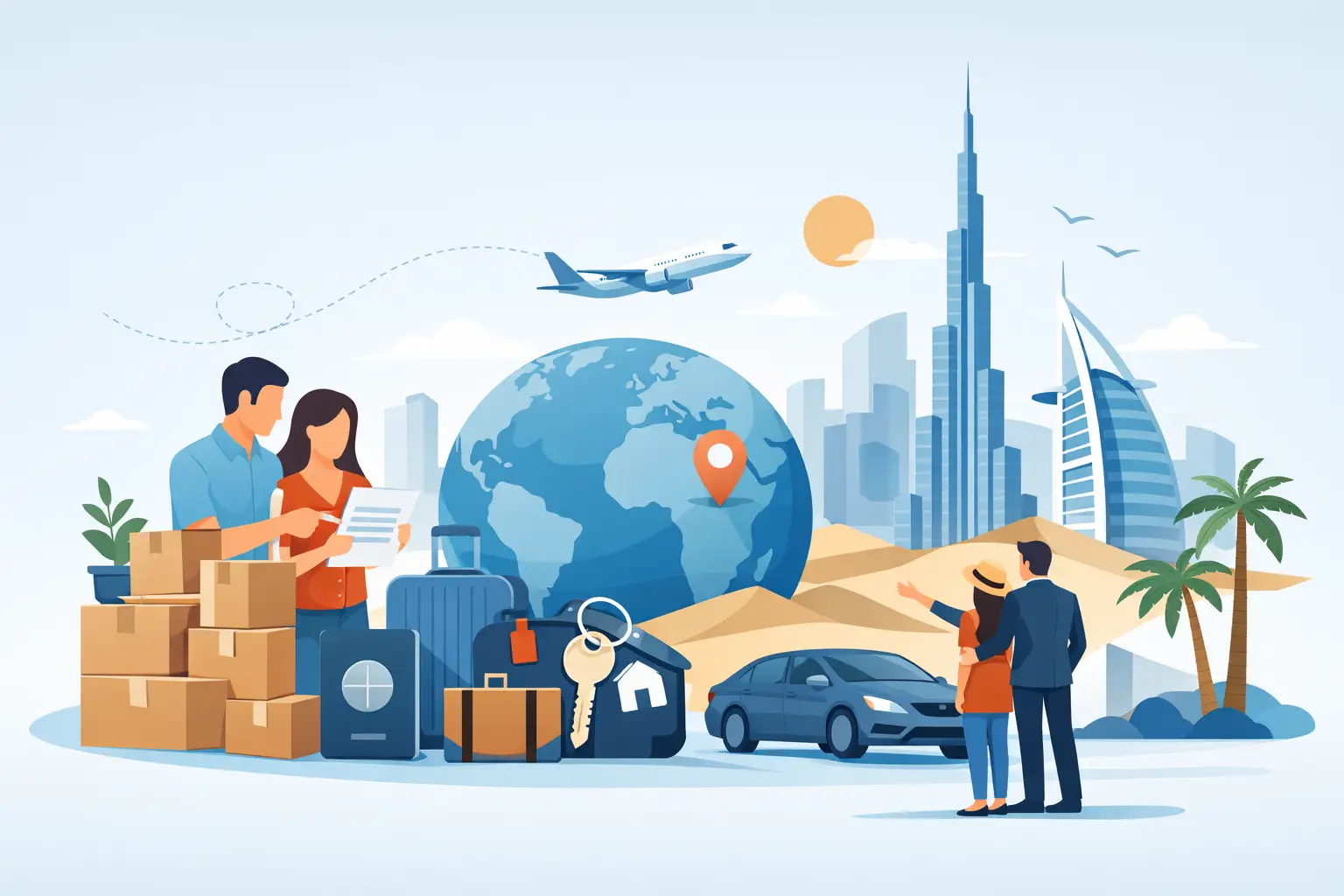 Relocation Dubai sicher planen und ankommen