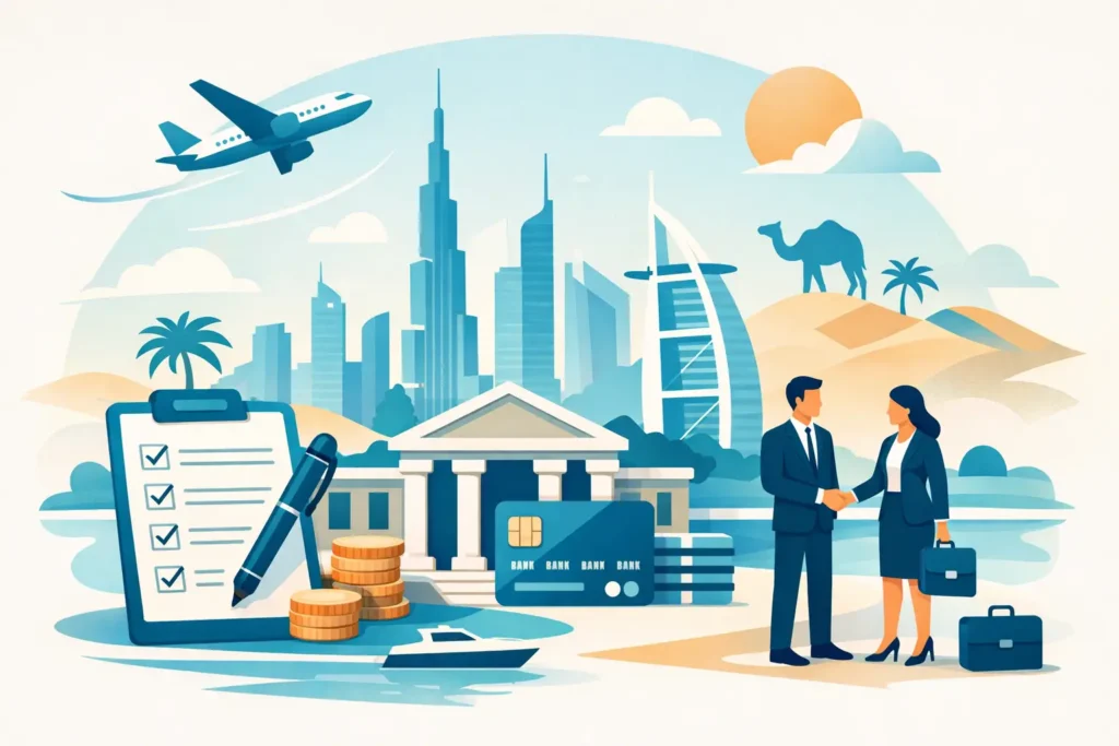 So ein Firmen-Bankkonto in Dubai eröffnen