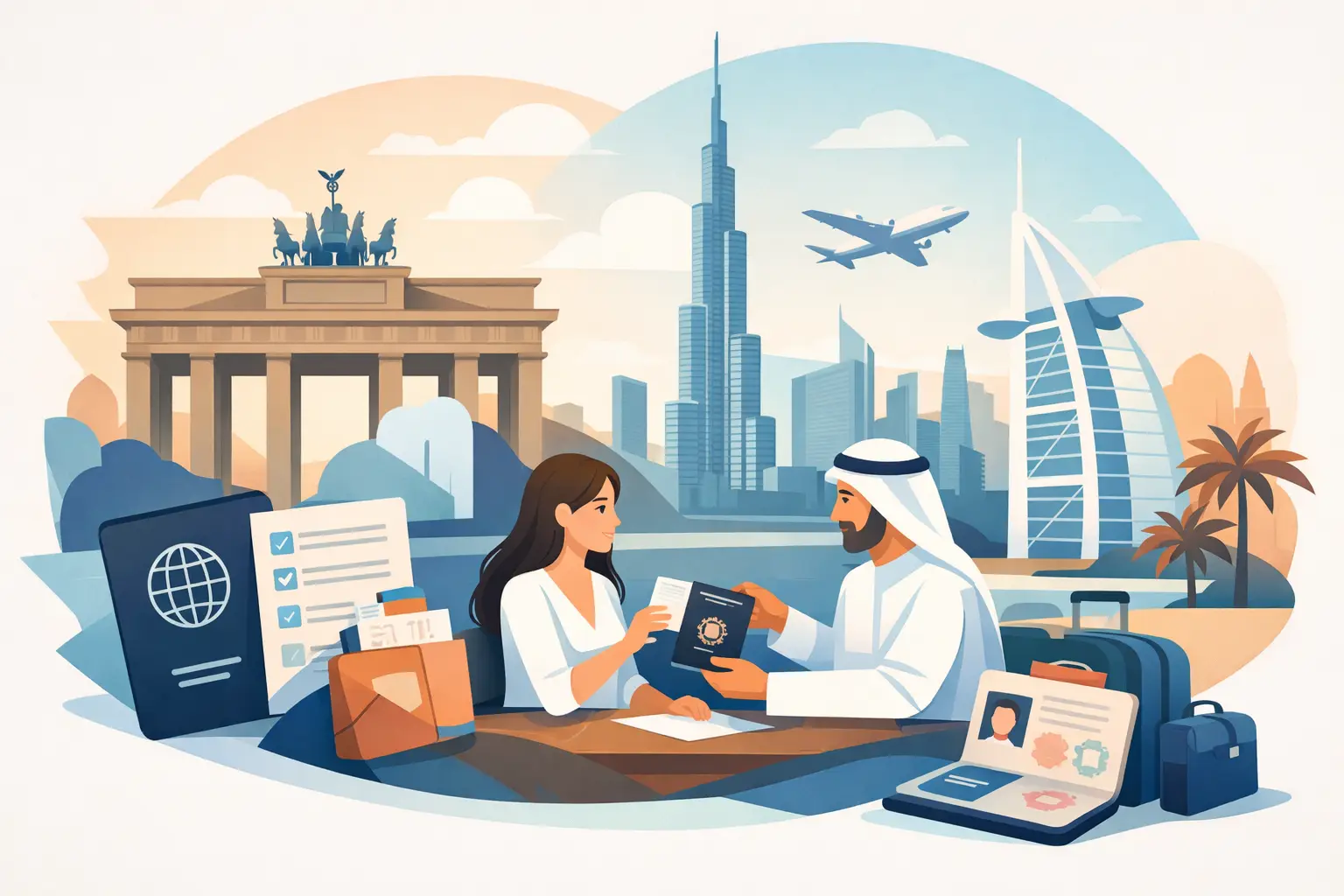 Visum für Dubai aus Deutschland beantragen