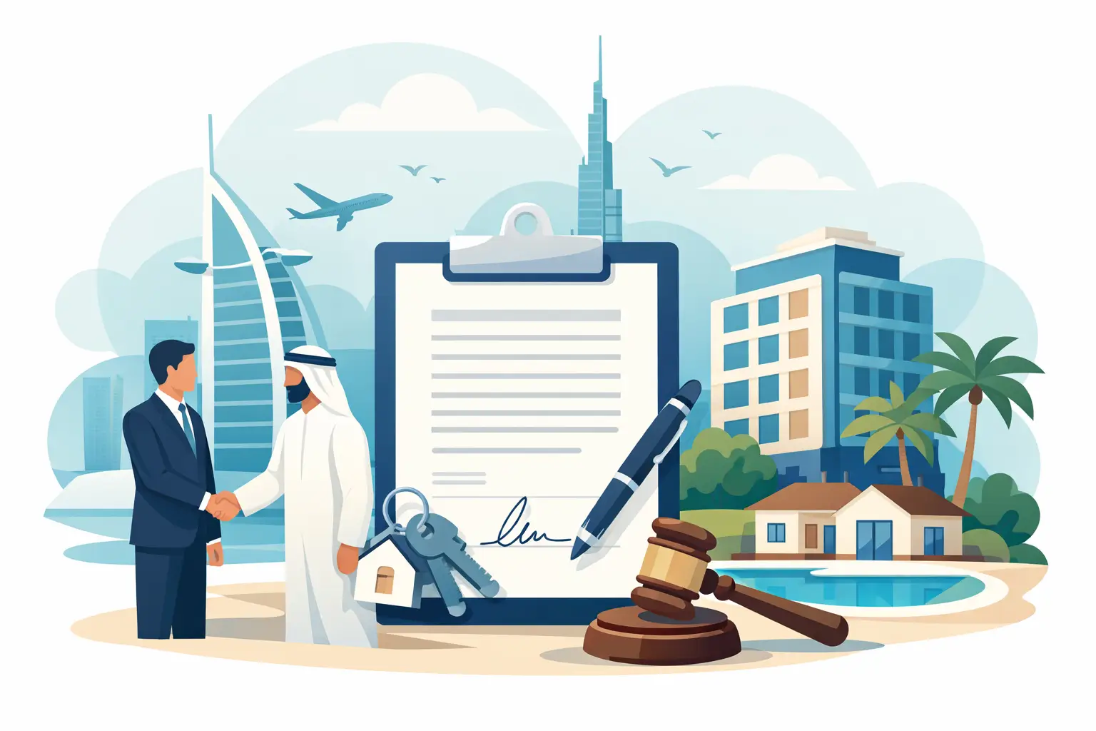 Dubai Mietvertrag rechtssicher abschließen